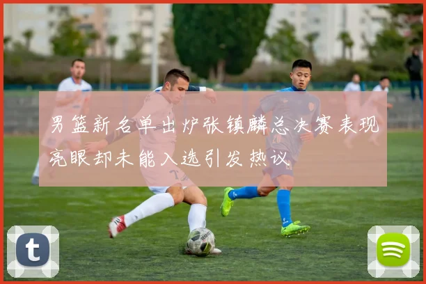 男篮新名单出炉张镇麟总决赛表现亮眼却未能入选引发热议